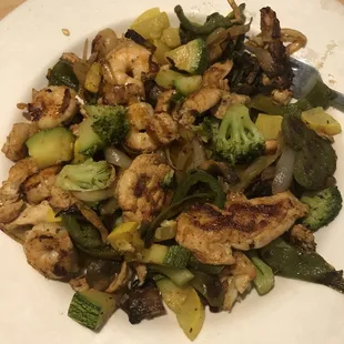 Chicken &amp; Shrimp Slim Special