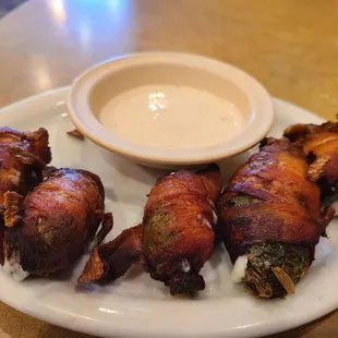 Bacon Wrapped Jalapenos