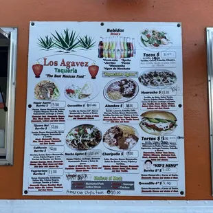 ramen and noodles, menu