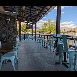 Outdoor seating
