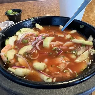 Aguachiles Rojos Combinados