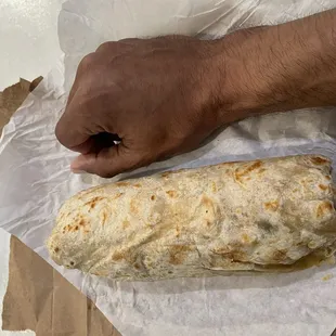 Pic for size comparison.