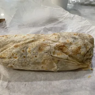 HUGE breakfast burrito for $7
