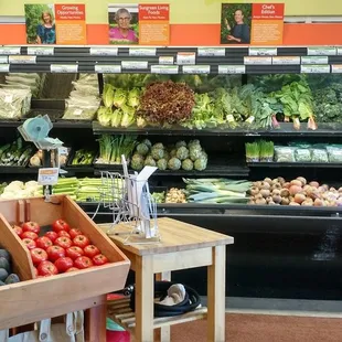 Los Alamos Cooperative Market vegetables and salad