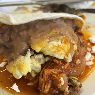 Breakfast burrito