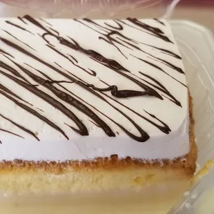 Tres Leches cake is good.