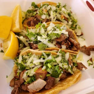 lengua mini taco