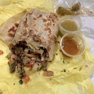 Carne Asada Burrito