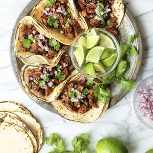 Tacos de asada