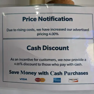 I gave them cash but they didn't give me the discount lol. Maybe ask first?