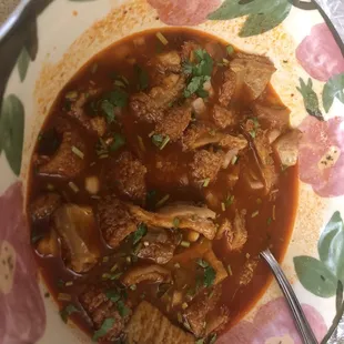 a bowl of beef stew