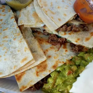 Asada quesadillas
