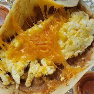 Bean egg cheese Taquito