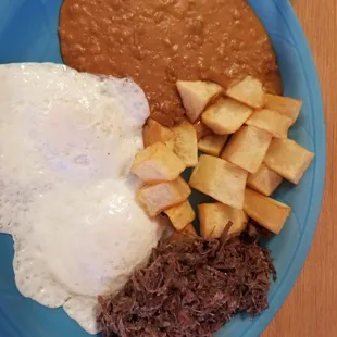 Barbacua and egg plate!!