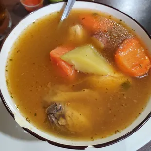 Caldo de pollo