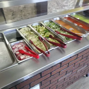 salads, interior