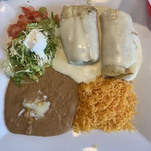 Fajita chimichanga