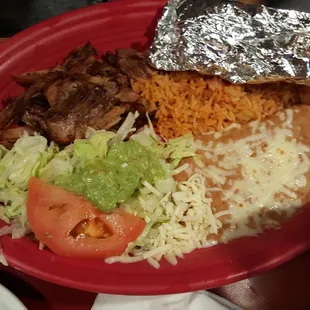 Carnitas with stuff.