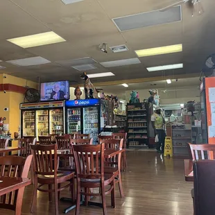 Inside