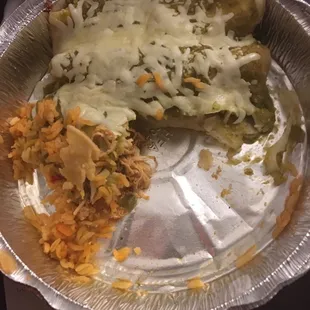 Enchiladas Verdes