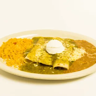 Enchiladas Verdes