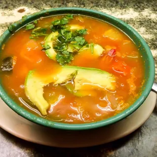 Shrimp soup