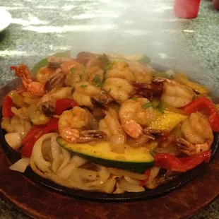 Shrimp Fajitas