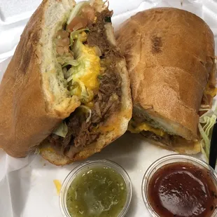 Shredded beef torta $8.99
