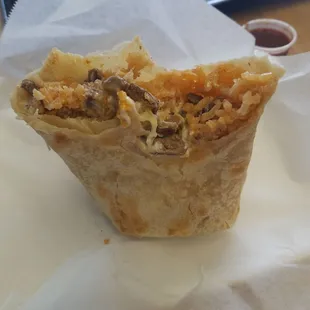 Surf and Turf Burrito