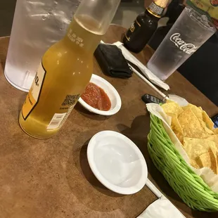 Great salsa and chips