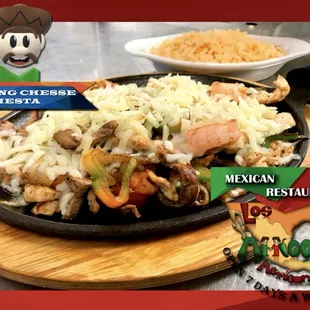 Flaming Cheese Fiesta