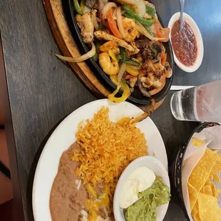 mexican food on a table