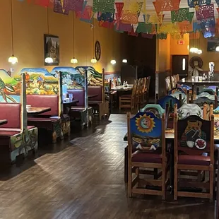 Upon entering restaurant