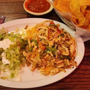 Arroz con Pollo (Chicken with Rice)--very tasty, a little light on the protein.