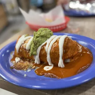 Wet burrito