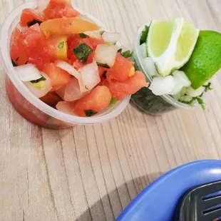 Pico de Gallo + Limes