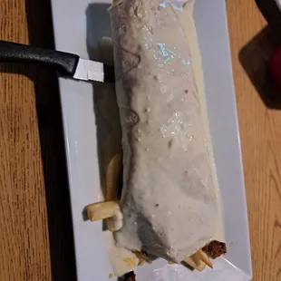 California burrito AL pastor