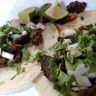 Beef tacos