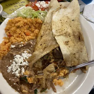 1 Carnitas Burrito