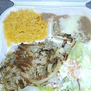 Carnitas plate