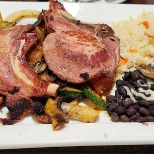 smoked pork chop