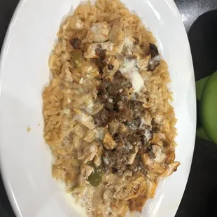 Arros Con Pollo and Chorizo