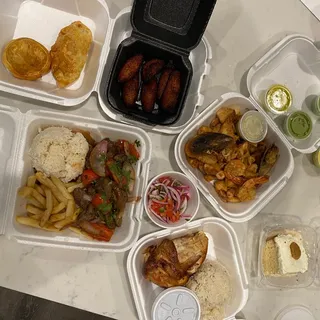 1/4 Chicken and 2 Sides