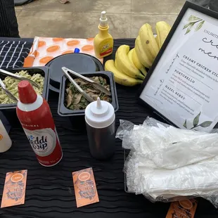 I printed out the menu!