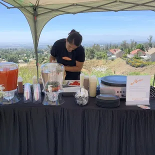 Crepe catering