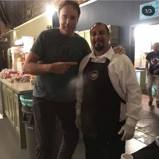 Catering celebrities