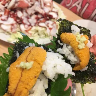 Uni &amp; octopus were awesome!!!