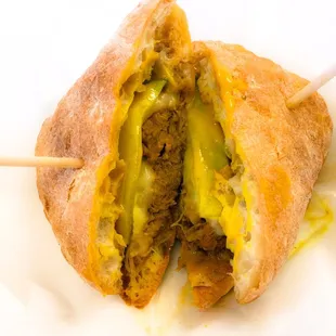 Cubano!  So yum.  Don't dally or it will get soggy!