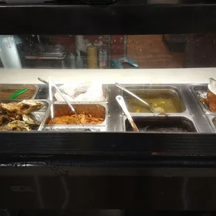 a variety of dishes
