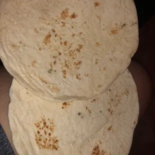 two tortillas
